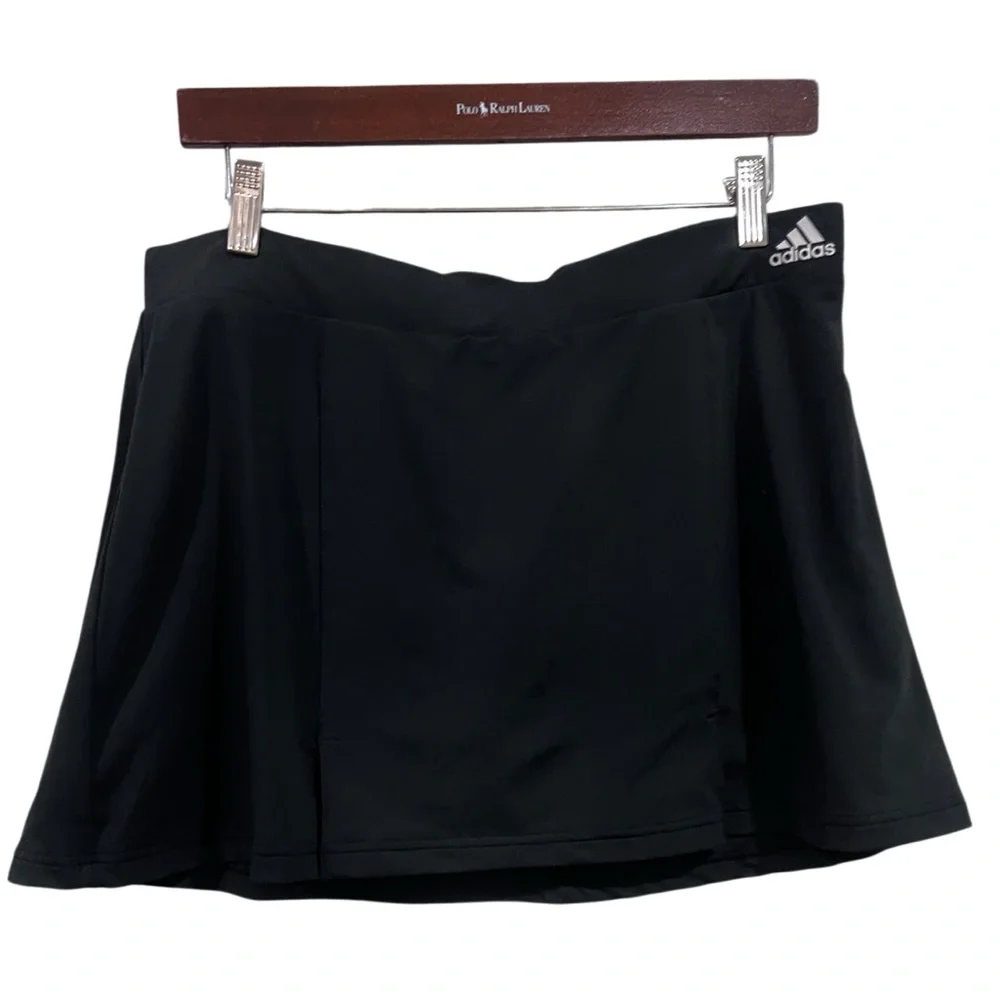 Adidas Black Skort Built In Shorts Size L